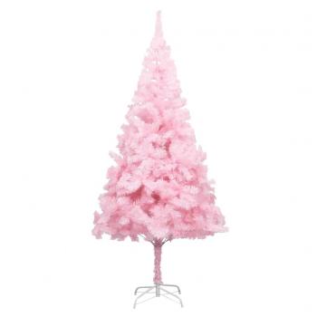 ARDEBO.de - Künstlicher Weihnachtsbaum mit Ständer Rosa 210 cm PVC