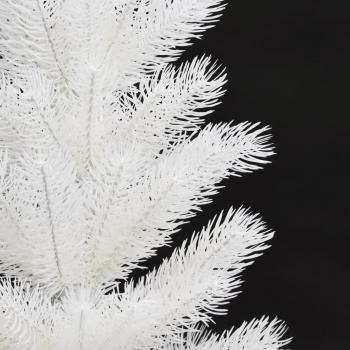 ARDEBO.de - Künstlicher Weihnachtsbaum Naturgetreue Nadeln Weiß 90 cm