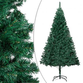 ARDEBO.de - Künstlicher Weihnachtsbaum mit Dicken Zweigen Grün 240 cm PVC