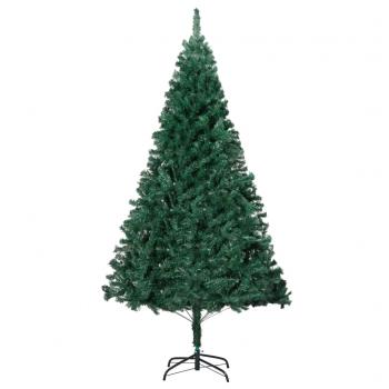 Künstlicher Weihnachtsbaum mit Dicken Zweigen Grün 240 cm PVC