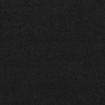 Verdunkelungsvorhang mit Ösen Leinenoptik Schwarz 290x245 cm