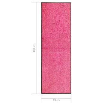 Fußmatte Waschbar Rosa 60x180 cm 