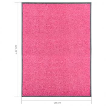 Fußmatte Waschbar Rosa 90x120 cm 