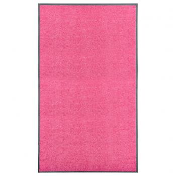 ARDEBO.de - Fußmatte Waschbar Rosa 90x150 cm 