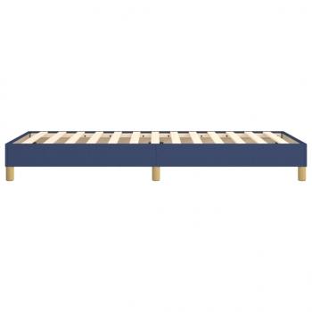 Bettgestell Blau 80x200 cm Stoff