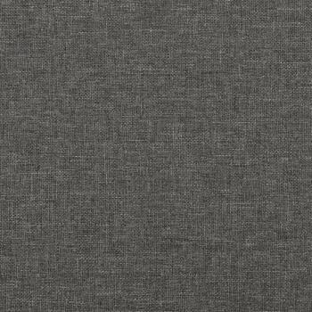 Bettgestell Dunkelgrau 120x200 cm Stoff
