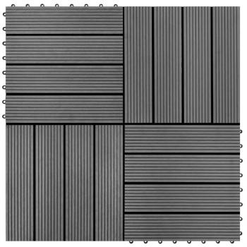 ARDEBO.de - WPC Holz Terrassenfliese Bodenfliese Fliese