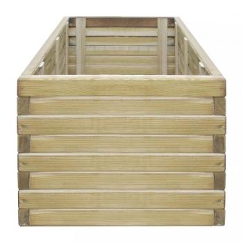 Hochbeet 100x50x40 cm Holz Rechteckig