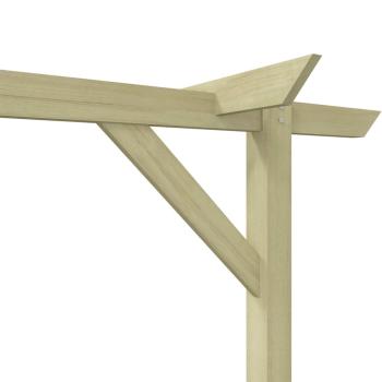 Gartenpergola 410x40x203 cm Holz