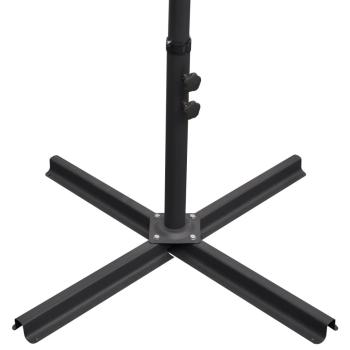 ARDEBO.de - Freiarm-Sonnenschirm 3,5 m grün