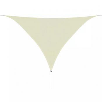 ARDEBO.de - Sonnensegel HDPE Dreieckig 3,6x3,6x3,6 m Creme