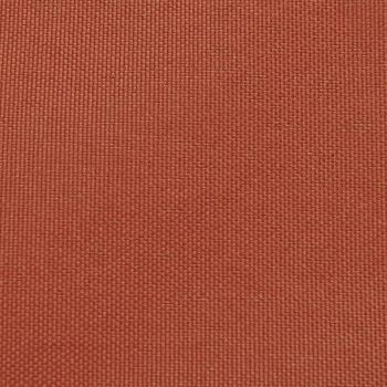 Sonnensegel Oxford-Gewebe Rechteckig 2x4 m Terrakotta-Rot 