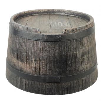 ARDEBO.de - Nature Ständer für Regentonne mit Holzoptik 45 x 28,5 cm Braun 