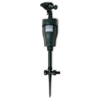 Wasserstrahl-Tiervertreiber mit PIR-Sensor Dunkelgrün