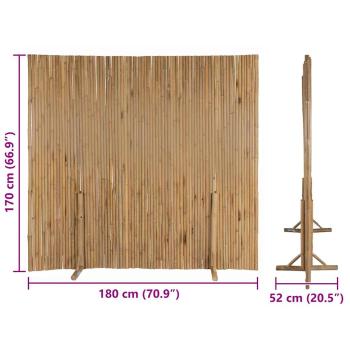 Bambuszaun 180×170 cm