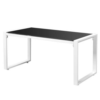 4-tlg. Garten-Lounge-Set mit Auflagen Stahl Weiß