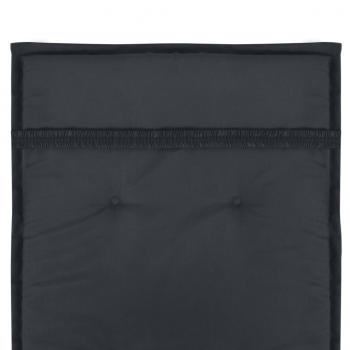 Gartenstuhlauflagen für Hochlehner 4 Stk. Anthrazit 120x50x3 cm
