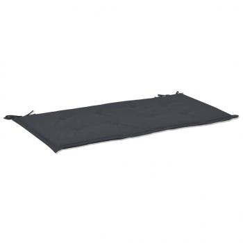 Gartenbank-Auflage Anthrazit 100x50x3 cm Oxford-Gewebe