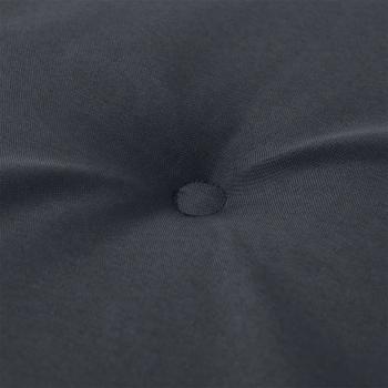 Gartenbank-Auflage Anthrazit 100x50x3 cm Oxford-Gewebe