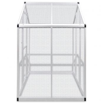 Außenvoliere Aluminium 178x122x194 cm