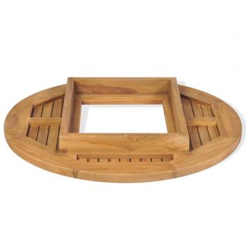 Bierkastentisch Teak 70 cm