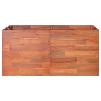 Garten-Hochbeet Akazienholz 100x100x50 cm
