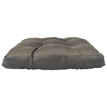 Palettenkissen Grau 58x58x10 cm Stoff