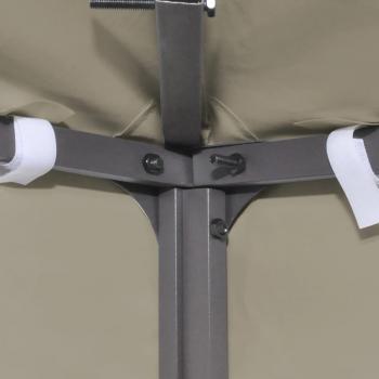 Pavillondach 310 g/m² 4×3 m Beige 