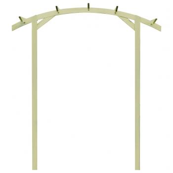 Garten-Pergola Kiefernholz Imprägniert 180x210x40 cm