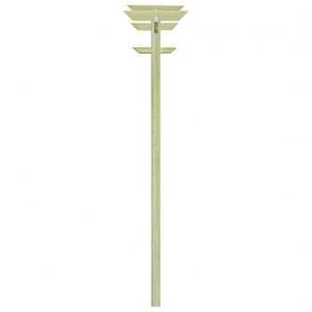 Garten-Pergola Kiefernholz Imprägniert 180x210x40 cm