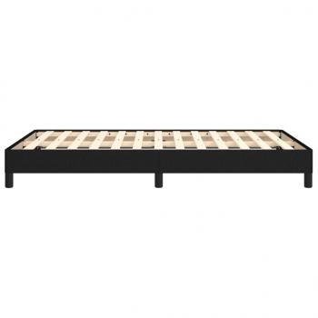 Bettgestell Schwarz 120x200 cm Stoff