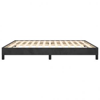Bettgestell Schwarz 180×200 cm Samt