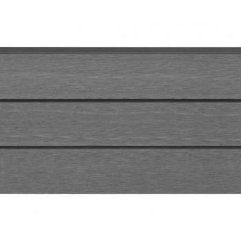 Ersatz-Zaunbretter 9 Stk. WPC 170 cm Grau