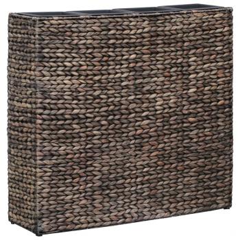 ARDEBO.de - Blumenkübel mit 4 Pflanztöpfen Wasserhyazinthe Braun
