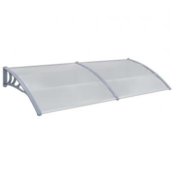 ARDEBO.de - Türvordach Grau 240x100 cm PC