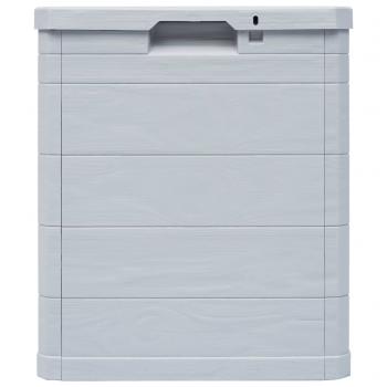 Garten-Aufbewahrungsbox 90 L Hellgrau
