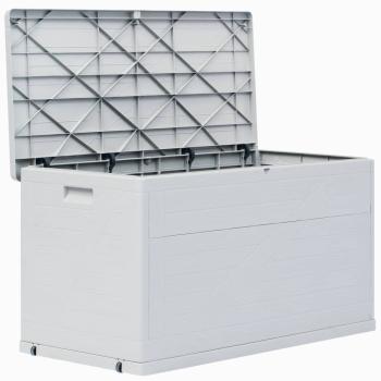 ARDEBO.de - Garten-Aufbewahrungsbox 420 L Hellgrau 