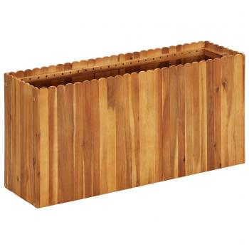 ARDEBO.de - Garten-Hochbeet 100 x 30 x 50 cm Massivholz Akazie