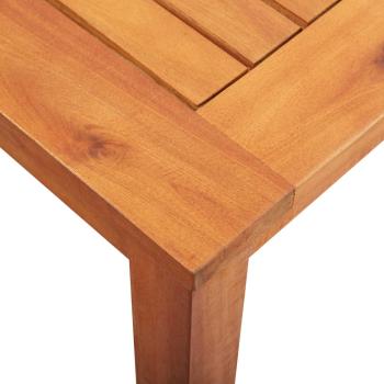 Gartentisch 150x90x74 cm Massivholz Akazie