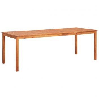 ARDEBO.de - Gartentisch 215x90x74 cm Akazie Massivholz