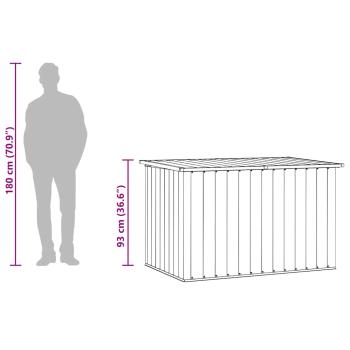Gartenbox Grau 149x99x93 cm