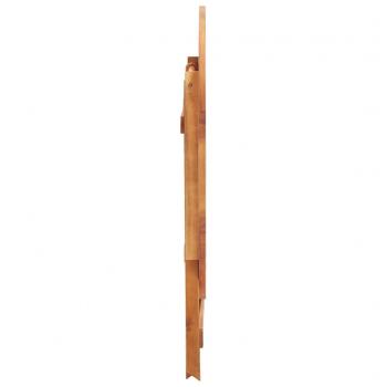 ARDEBO.de - Gartentisch Klappbar 90x75 cm Massivholz Akazie