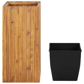 ARDEBO.de - Garten-Hochbeet 43,5 x 43,5 x 90 cm Massivholz Akazie