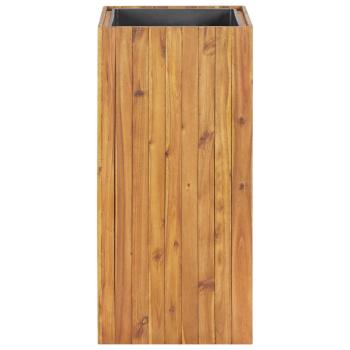Garten-Hochbeet 43,5 x 43,5 x 90 cm Massivholz Akazie