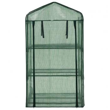 3-stufiges Mini-Gewächshaus 69 x 49 x 125 cm 