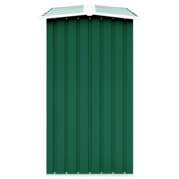 Brennholzlager Verzinkter Stahl 330 x 92 x 153 cm Grün