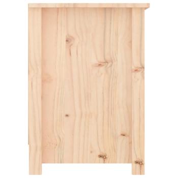 TV-Schrank 103x36,5x52 cm Massivholz Kiefer
