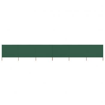 ARDEBO.de - 6-teiliges Windschutzgewebe 800 x 120 cm Grün