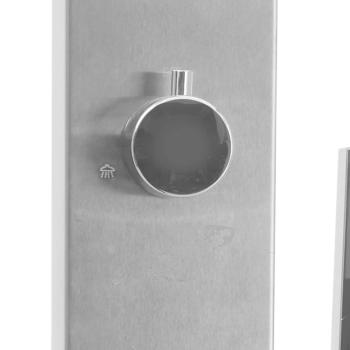 ARDEBO.de - Gartendusche Edelstahl Gerade 