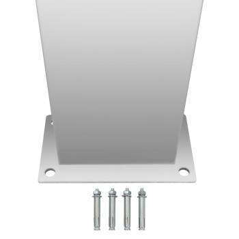 Gartendusche Edelstahl Gebogen